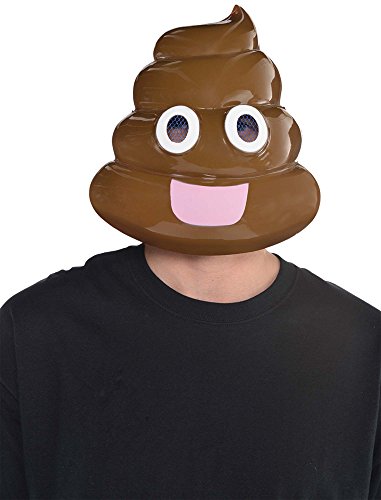 amscan 848735 Halloween Poophead Maske, 1 Stück von amscan