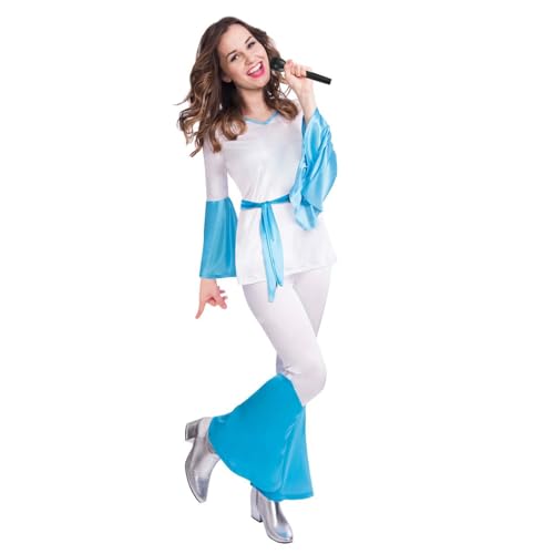 (PKT) (9905719) Adult Ladies 70s Pop Queen Costume (Small) von amscan