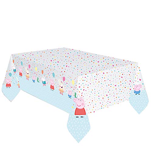 Child Peppa Pig Plastic Tablecover 1.2m x 1.8m - Dinosaur von amscan