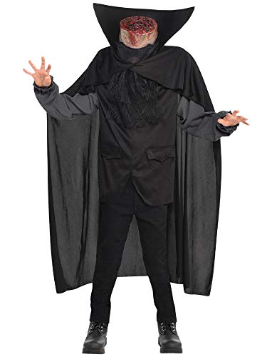 amscan 9907335-55 Kinder Jungen Headless Horseman Jumpsuit Jungen Halloween Faschingskostüm Alter: 6-8 Jahre von amscan