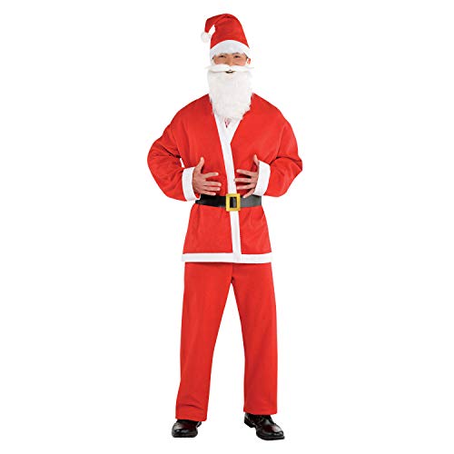 (PKT) (9907360) Adult Mens Budget Santa Claus Costume (Large) von amscan