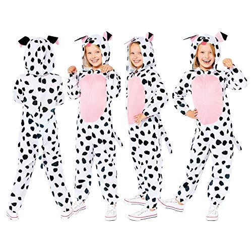 amscan 9908810 Tiermotiv 9908810-Hundemotiv Druck Kinder Onesie Alter 3-5 Jahre, Weiß, 3-4 Jahre von amscan