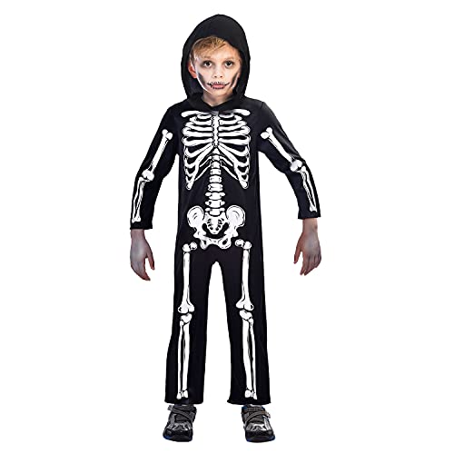 amscan 9911787 Halloween-Kostüm für Kinder, Jungen, Skelett, 3-4 Jahre von amscan