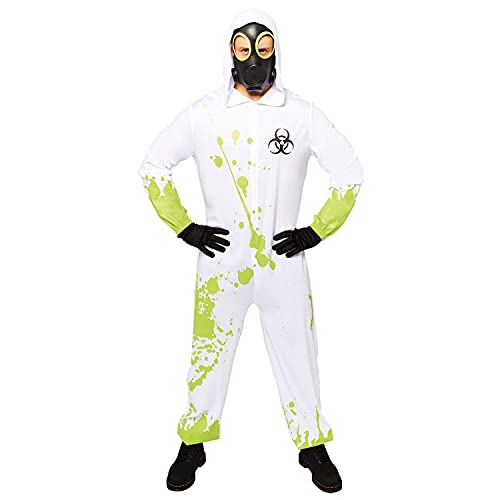 amscan 9911980 – Herren Hazmat Anzug Halloween Kostüm – Größe L von amscan