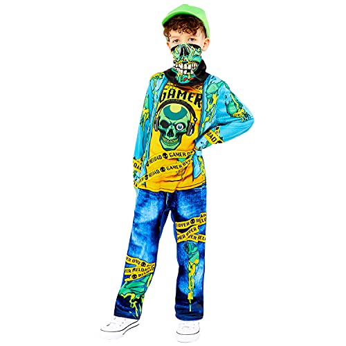 amscan 9911995 - Jungen Gaming Zombie Halloween Kostüm 6-8 Jahre von amscan