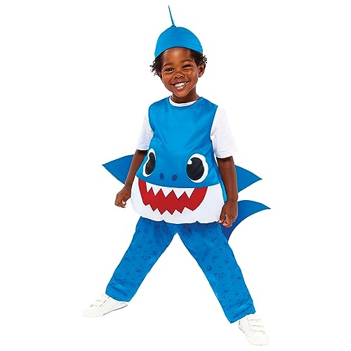 (PKT) (9913324) Child Boys Baby Shark Blue Daddy Costume (1-2yr) von amscan