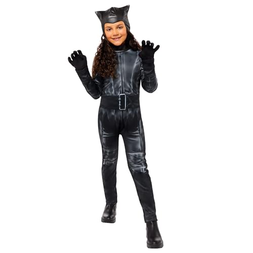 (PKT) (9913375) Child Girls Catwoman Movie Costume (3-4yr) von amscan