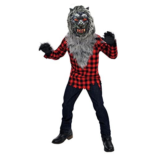 amscan 9914698 Kinder Jungen Hungriger Heuler Werwolf Halloween Kostüm 4-6 Jahre von amscan