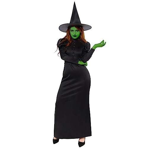 amscan 9917848 Damen Halloween Wicked Witch Fasching Kostüm Multi Größe 42-44 von amscan