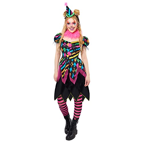 amscan 9917871 Damen Halloween Funhouse Horror Clown Verkleidung Kostüm Multi Größe 40-42 amscan 9917871 Damen Halloween Funhouse Horror Clown Verkleidung Kostüm Multi Größe 40-42 von amscan