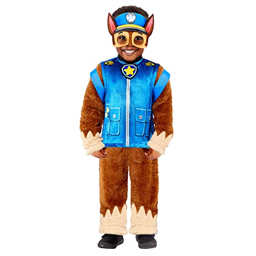 (PKT) (9909129) Child Boys Chase Deluxe Costume (4-6yr) - Paw Patrol von amscan