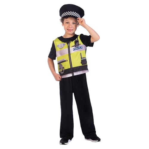 amscan Jungen 9910145 Dress Up, schwarz und gelb, 3-4 Jahre (3 Stück) von amscan