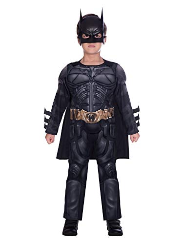 (PKT) (9906062) Classic Child Kids Warner Bros Dark Knight Batman Fancy Dress Costume (4-6 Yrs) von amscan