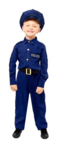 amscan polizeiuniformen Jungen Polyester blau Größe 8-10 von amscan