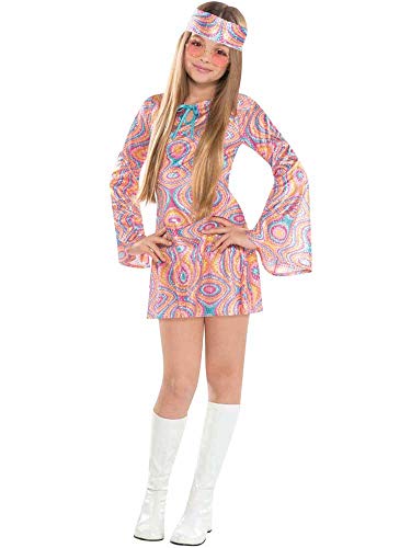 set high (PLL) (9902833) Child Girls Disco Diva Costume (6-8yr) - by "Christy's" von amscan