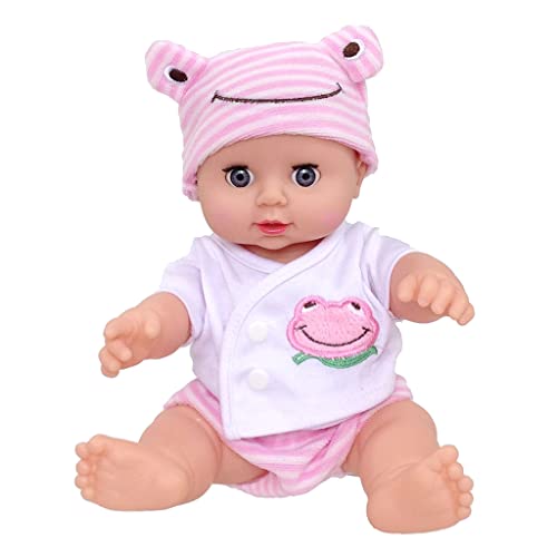 antianzhizhuang 12'' Baby Weißes Spielzeug Waschbarem Kleid 360 Kopfgelenke Weicher G von antianzhizhuang