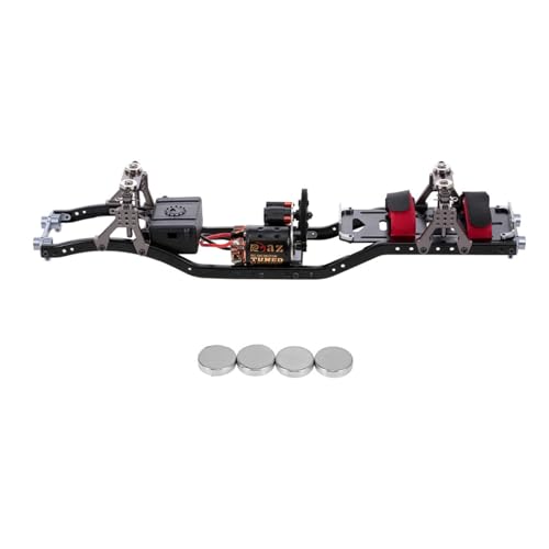 antianzhizhuang Fernbedienung Auto Chassis Metall Rahmen Zugstange Koppler Kompatibel SCX10 Crawler Teile von antianzhizhuang