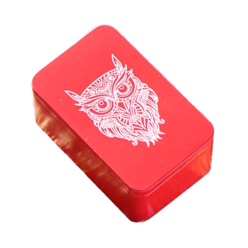 antianzhizhuang Rechteckige Metallkarten Box Tarotkarten Behälter Schmuck Aufbewahrungskoffer Verpackung Pokerspiel Leere Pokerkarten Aufbewahrungsbox von antianzhizhuang