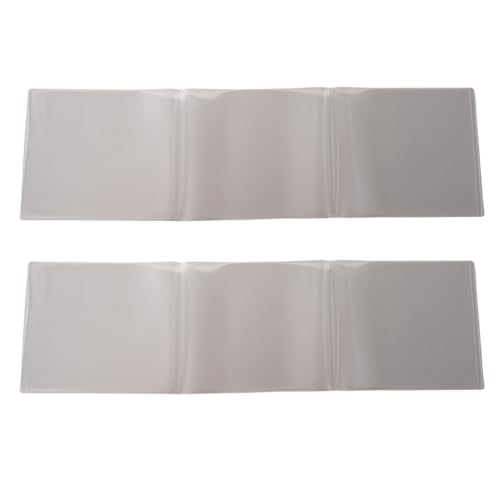 AOG Mahjong Kartenhalter, Großdruck, 2 Stück, für National Mah Jongg League Offizielle Standardhände und Regeln, blendfrei, PVC-Kunststoff, weich, langlebig, 2025 von aoG
