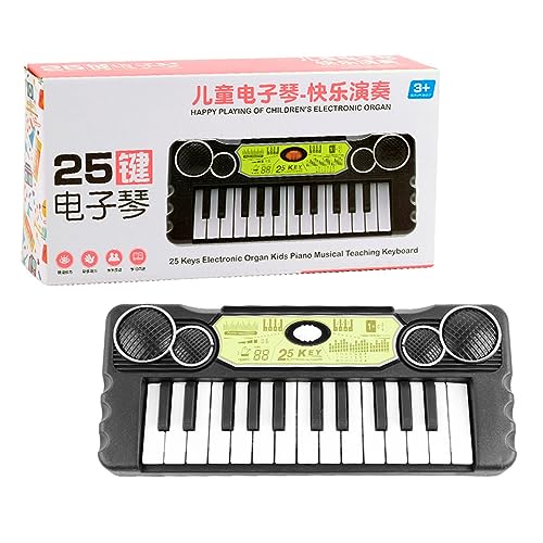 Elektronisches Klavier für Kinder, Multifunktionales Pädagogisches Musikinstrument-Spielzeug mit 37 Tasten, Tasteninstrumenten (25 Tasten 11 Modi) von aqxreight