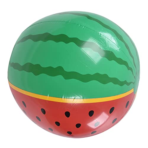 Wassermelonen-Strandbälle aus PVC-Material, Tragbar, Hautfreundlich, Aufblasbarer Ball mit 90 Cm Durchmesser für den Pool von aqxreight