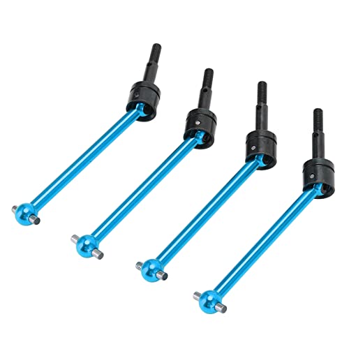 aqxreight 4-teiliges RC-Metall-Universal-CVD-Antriebswellen-Set für TT02B 1/10 RC-Car-Upgrade-Teile (Blue) von aqxreight