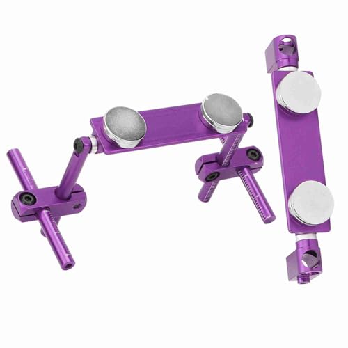 aqxreight Aluminium-Magnetkarosserie-Montagesatz für HSP 1/10 RC-Rennwagen (Purple) von aqxreight