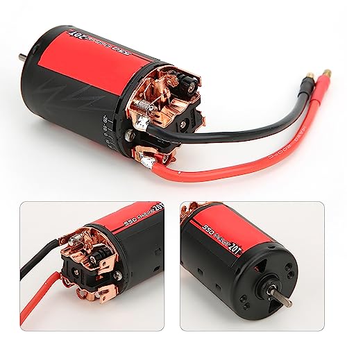 aqxreight Hochleistung 20T Gebürstetes Motorrad -Zubehör für 1/10 RC Crawler und Gebürstete Autos aqxreight Hochleistung 20T Gebürstetes Motorrad -Zubehör für 1/10 RC Crawler und Gebürstete Autos von aqxreight