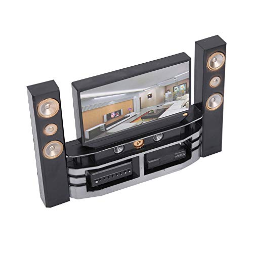 aqxreight Miniaturfernseher -Cabinet -Set Modell für Puppenhauszubehör aqxreight Miniaturfernseher -Cabinet -Set Modell für Puppenhauszubehör von aqxreight