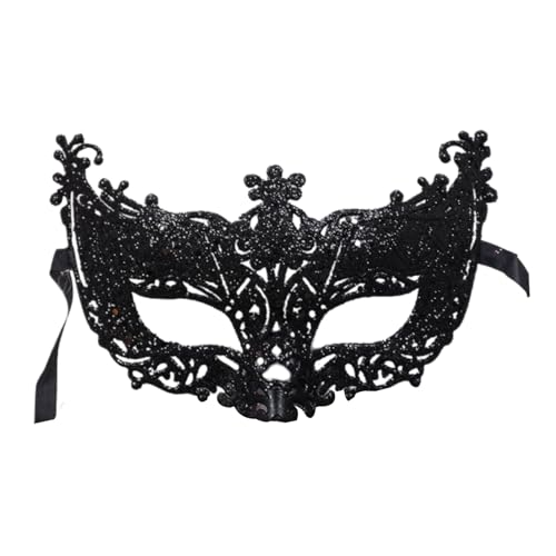 Pailletten Maskerade Venezianer für Frauen Party Halloween Weihnachten halbes Gesicht Auge Cosplay Requisiten von arenmi