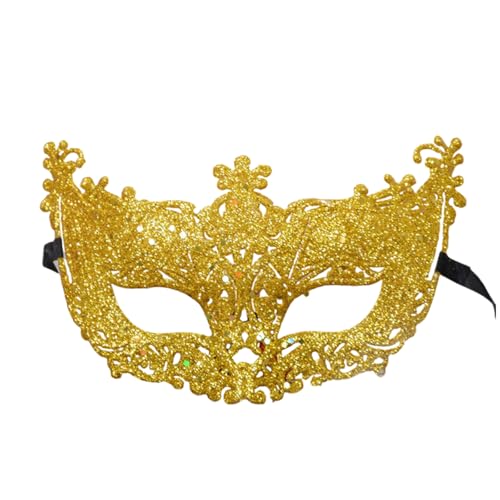 Pailletten Maskerade Venezianer für Frauen Party Halloween Weihnachten halbes Gesicht Auge Cosplay Requisiten von arenmi