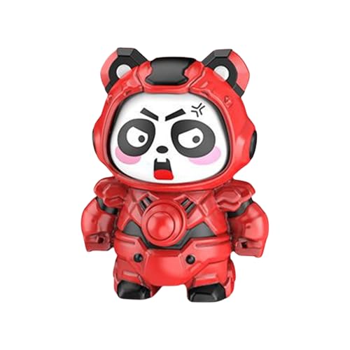 arenmi Lovely Panda Face Changing Dolls Keychain Charm Fun and Eye Catching Designs Keyrings Accessory for All Ages von arenmi