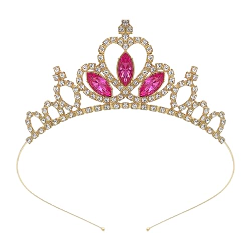 arenmi Queen Crowns Blingbling Stirnband Herz Kopfbedeckung glitzernde Foto-Requisiten Halloween Party Kopfbedeckung Cosplay Zubehör von arenmi