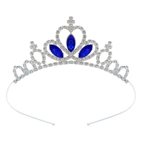 arenmi Queen Crowns Blingbling Stirnband Herz Kopfbedeckung glitzernde Foto-Requisiten Halloween Party Kopfbedeckung Cosplay Zubehör von arenmi