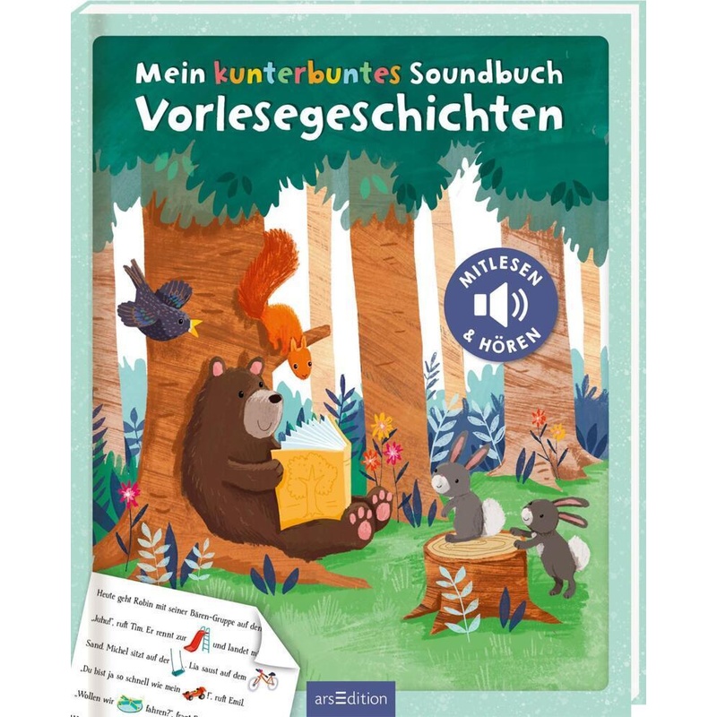 Mein kunterbuntes Soundbuch - Vorlesegeschichten von ars edition