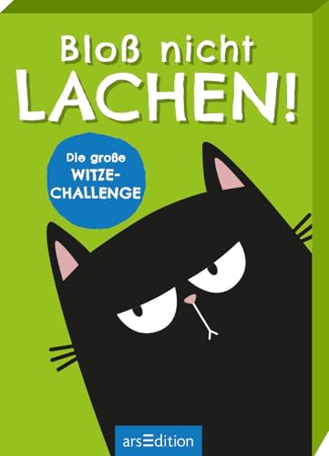 Bloß nicht lachen!: Die große Witze-Challenge | Das beliebte Kartenspiel für Kinder ab 8 Jahren von arsEdition GmbH