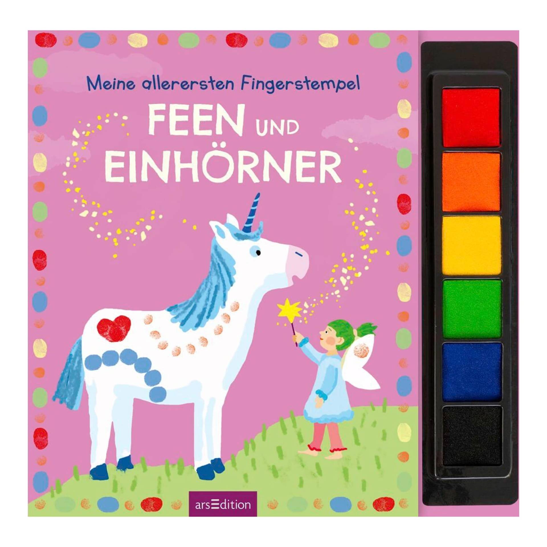 Arsedition Malbuch Meine allerersten Fingerstempel - Feen und Einhörner Arsedition Malbuch Meine allerersten Fingerstempel - Feen und Einhörner von arsEdition