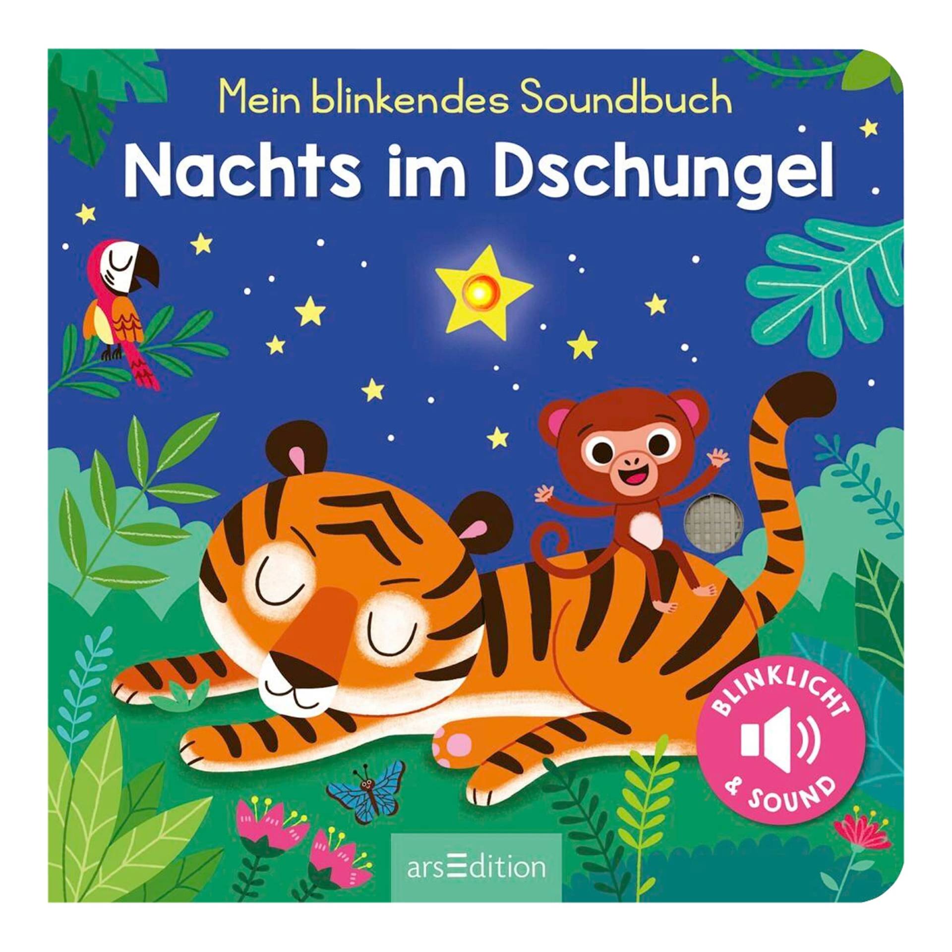 Arsedition Mein blinkendes Soundbuch - Nachts im Dschungel Arsedition Mein blinkendes Soundbuch - Nachts im Dschungel von arsEdition