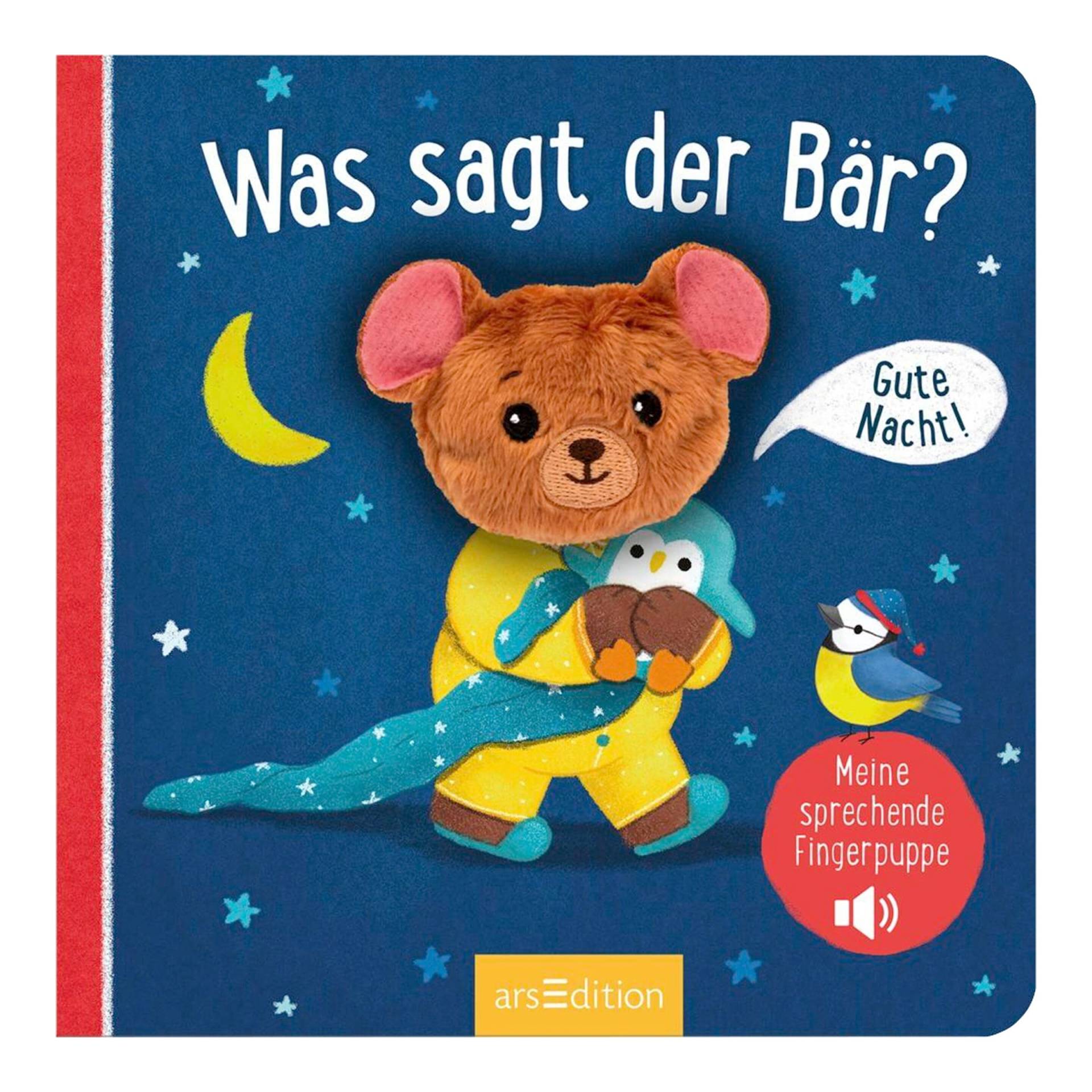 Arsedition Soundbuch Meine sprechende Fingerpuppe: Was sagt der Bär? Arsedition Soundbuch Meine sprechende Fingerpuppe: Was sagt der Bär? von arsEdition