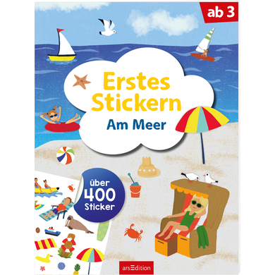 arsEdition Erstes Stickern – Am Meer von arsEdition