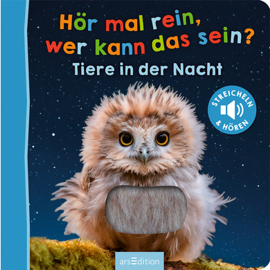 arsEdition Hör mal rein, wer kann das sein? – Tiere in der Nacht von arsEdition