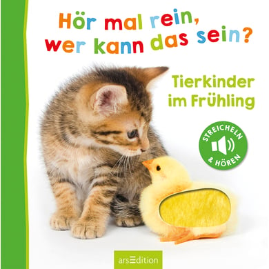 arsEdition Hör mal rein, wer kann das sein? – Tierkinder im Frühling von arsEdition