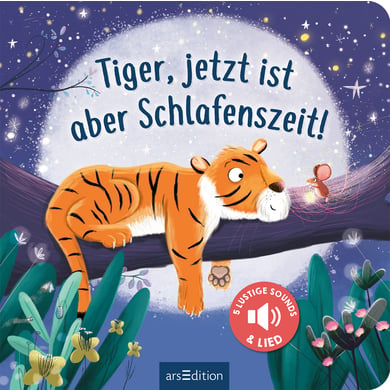 arsEdition Tiger, jetzt ist aber Schlafenszeit! von arsEdition