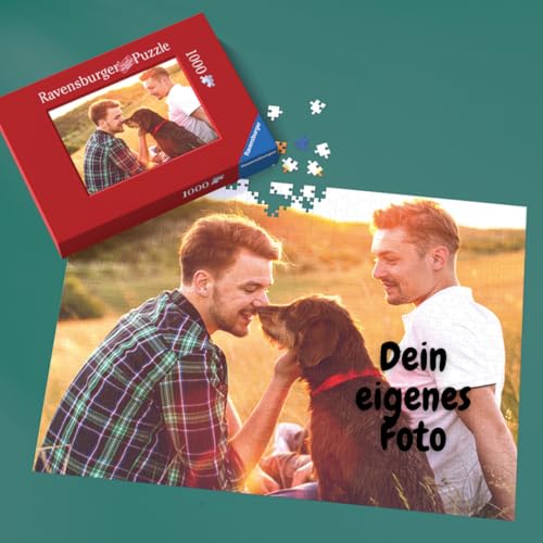 Ravensburger Puzzle 1000 Teile mit eigenem Foto - Dein Bild als Puzzle - Puzzle selbst gestalten - personalisierbares Geschenk von Pixum von artboxONE