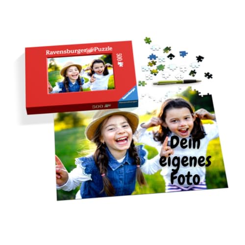 Ravensburger Puzzle mit 500 Teilen und eigenem Foto - Dein Bild als Puzzle - Puzzle selbst gestalten - personalisierbares Geschenk von Pixum von artboxONE