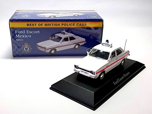 Atlas Editions 1/43 Scale 4 650 110 - Ford Escort Mexico - Sussex Police Car von atlas editions