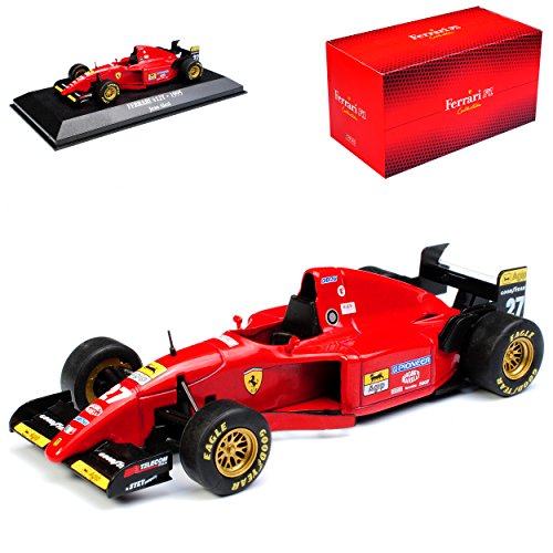 Atlas Ferrari 412T Jean Alesi 1995 Formel 1 1/43 Modell Auto mit individiuellem Wunschkennzeichen von atlas editions