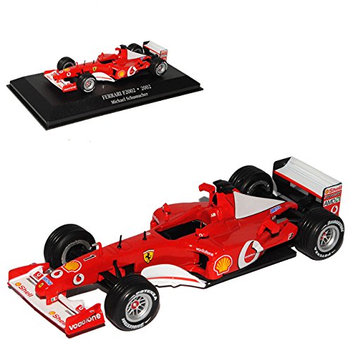 Atlas Ferrari F2002 2002 Michael Schumacher Weltmeister 2002 Formel 1 1/43 Modell Auto von atlas editions