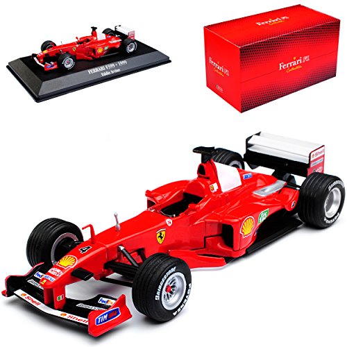 Atlas Ferrari F399 1999 Eddie Irvine Formel 1 1/43 Modell Auto mit individiuellem Wunschkennzeichen von atlas editions