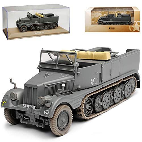 Atlas Sd. Kfz. 11 Grau 1/43 Modell Auto mit individiuellem Wunschkennzeichen von atlas editions